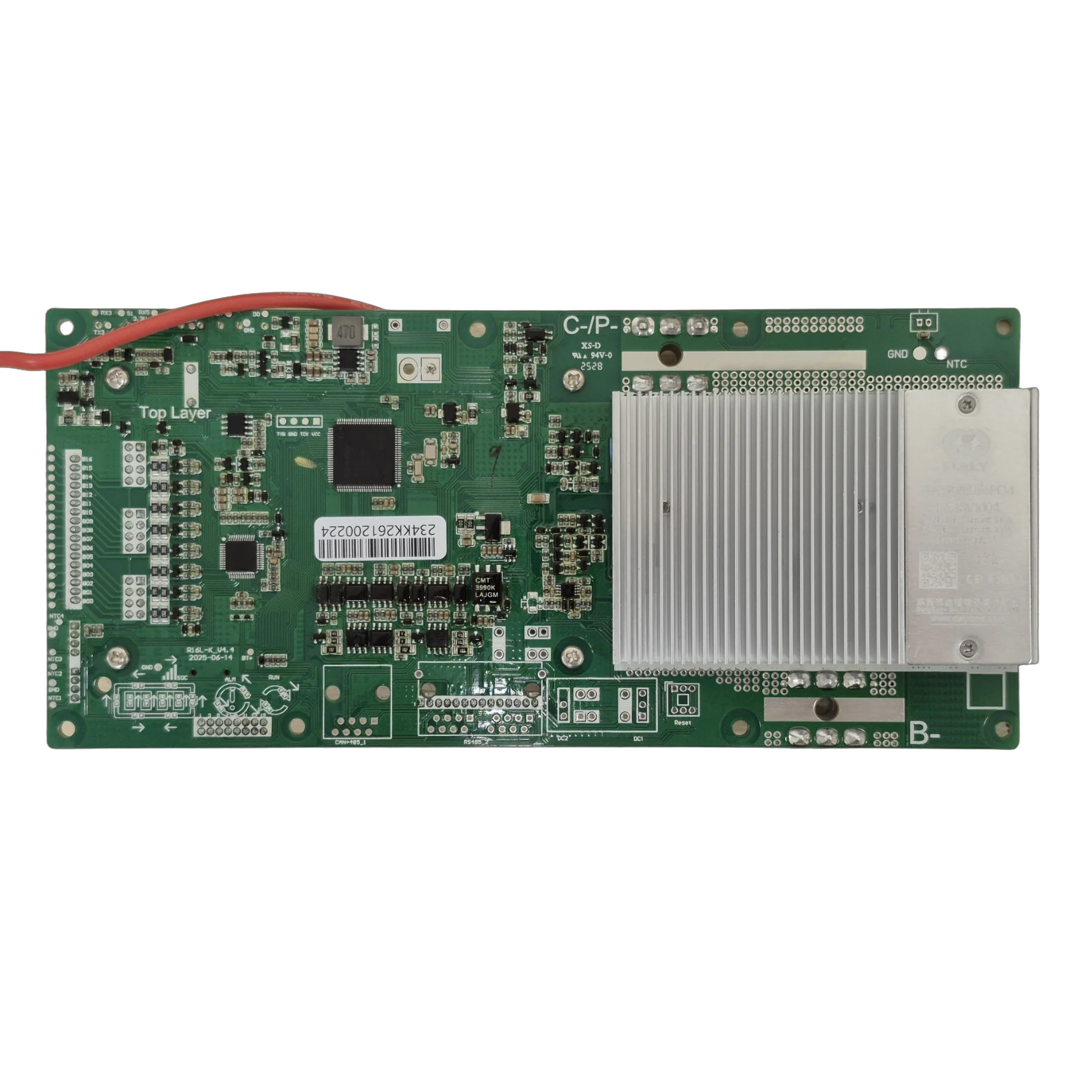 ESS BMS DALY 100A 16S (4та генерація) з активним балансиром 1А + екран