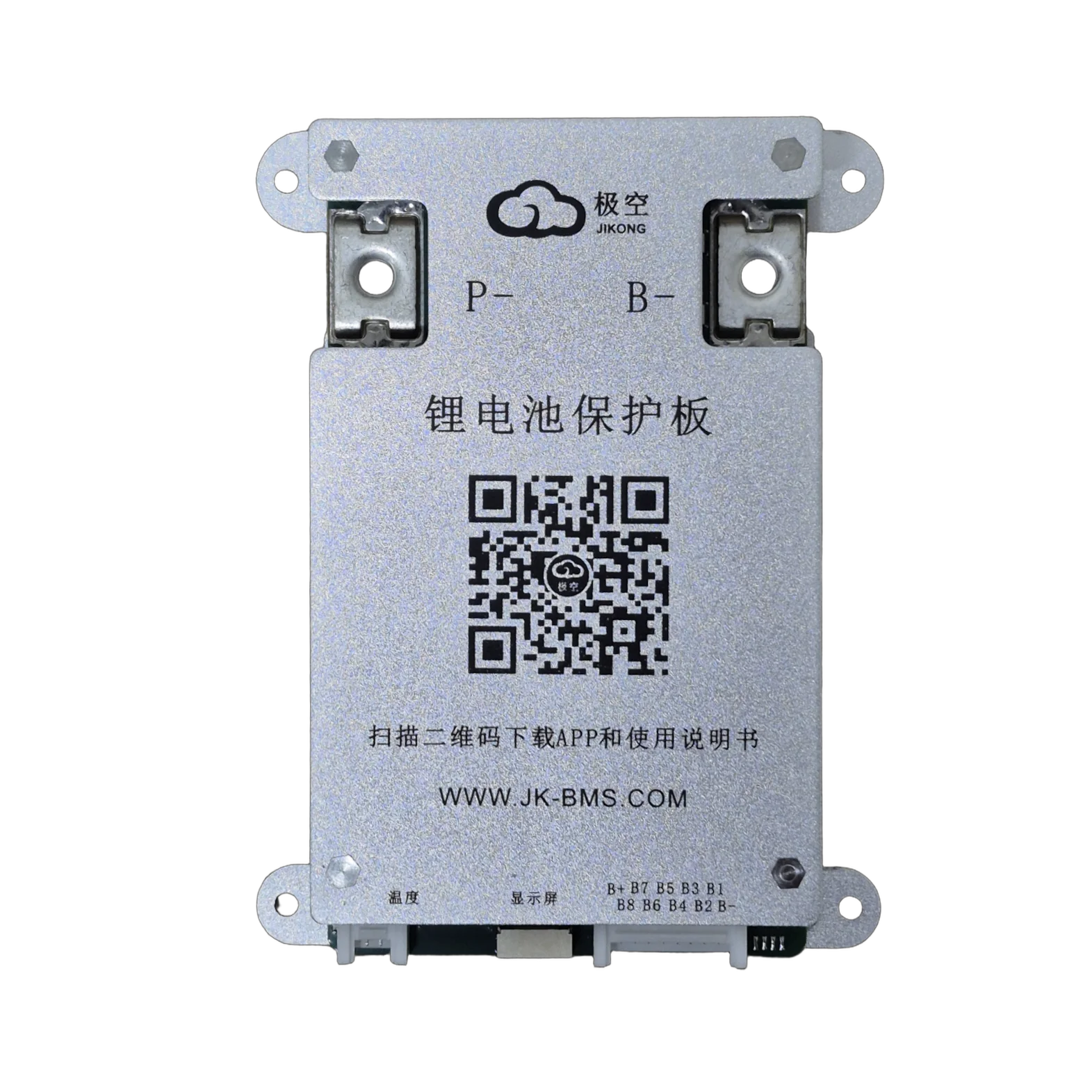 BMS JiKong BD4A8S6P з активним балансиром 0.4А, 60А, для Li-ion/LiFePO4/LTO 4S-8S
