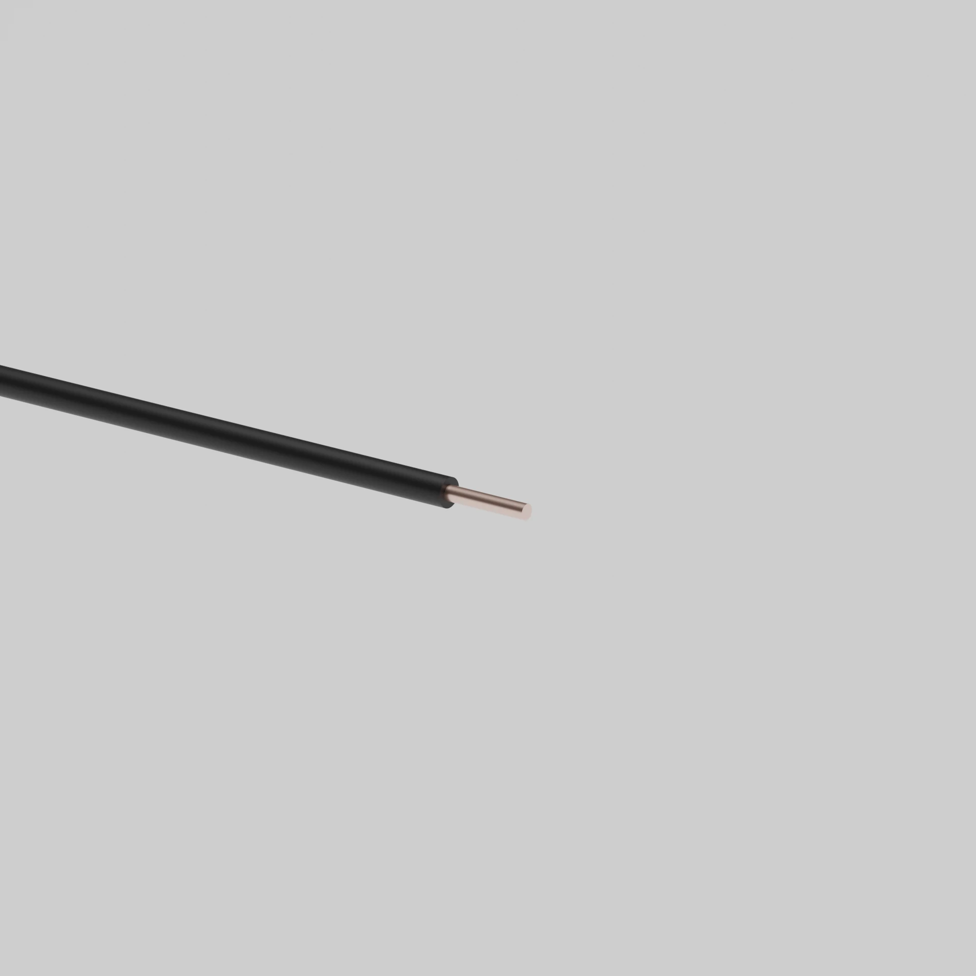 Провід ПВ1 2,5 мм2, чорний GAL-KAT