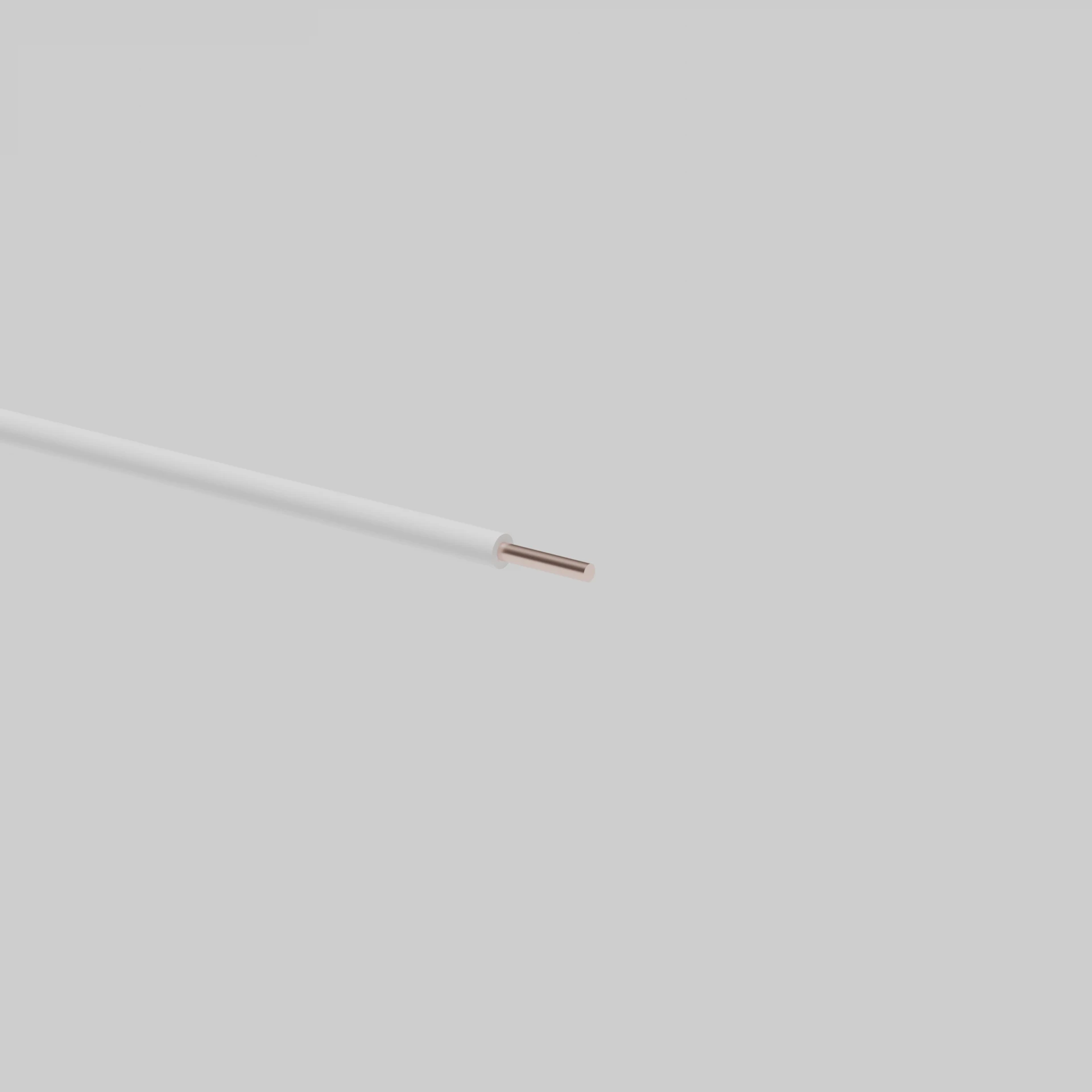 Провід ПВ1нг-LS 6 мм2, білий GAL-KAT