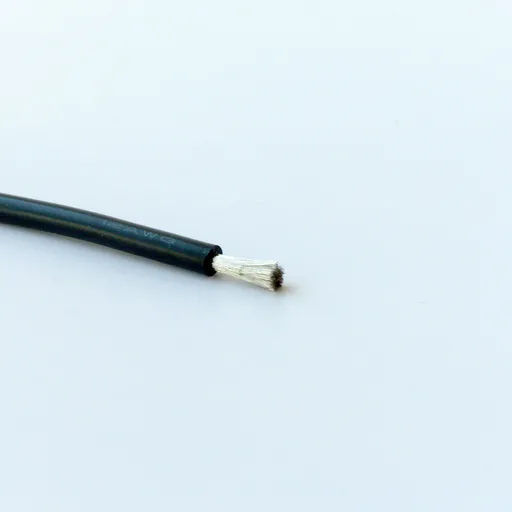 Провід із силіконовою ізоляцією 12AWG, чорний