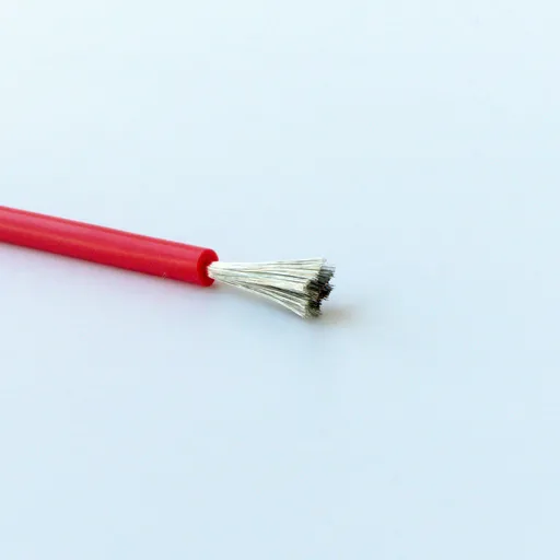Провід із силіконовою ізоляцією 12AWG, червоний