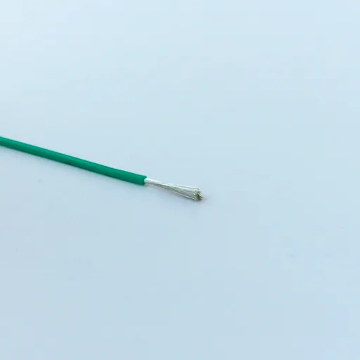 Провід із силіконовою ізоляцією 18AWG, зелений