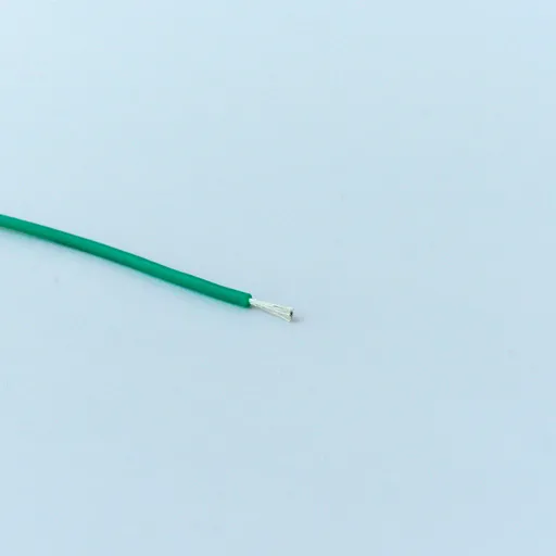 Провід із силіконовою ізоляцією 22AWG, зелений