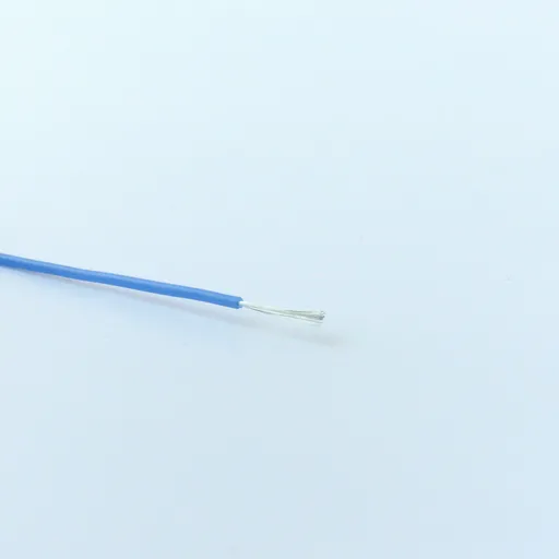 Провід із силіконовою ізоляцією 24AWG, синій