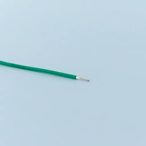 Провід із силіконовою ізоляцією 24AWG, зелений