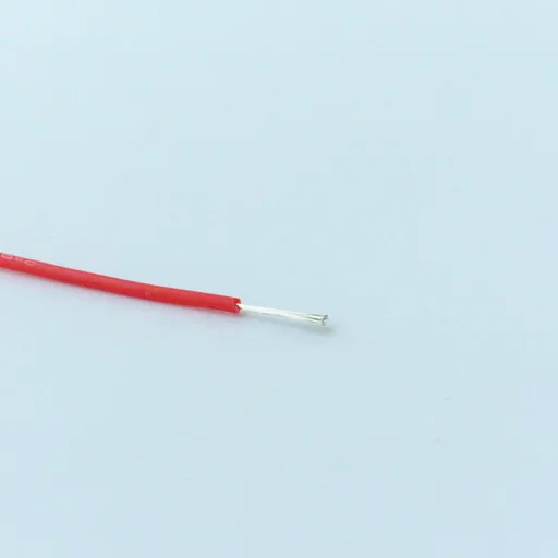 Провід із силіконовою ізоляцією 24AWG, червоний