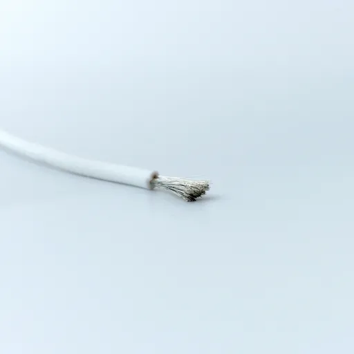 Провід із силіконовою ізоляцією 16AWG, білий