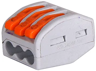 Клемна колодка e.lc.pro.pl.3 з натискним важелем p0660002 E.NEXT