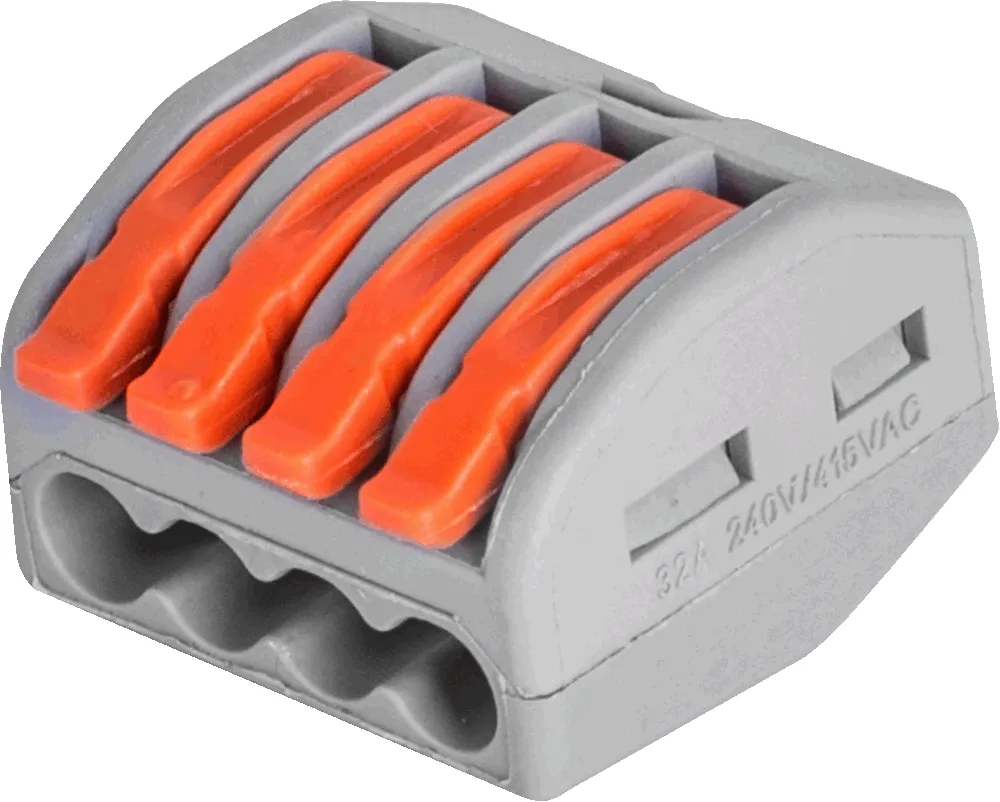 Клемна колодка e.lc.pro.pl.4 з натискним важелем E.NEXT p0660007