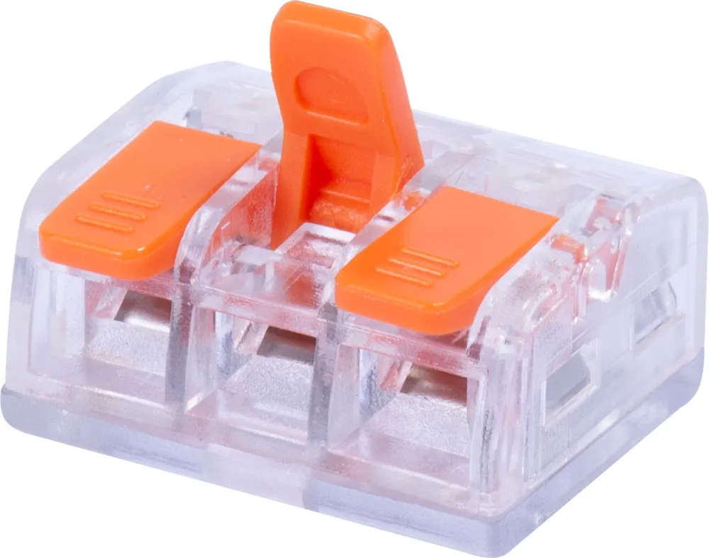 Клемна колодка e.lc.pro.tr.pl.3 з натискним важелем E.NEXT p0660109