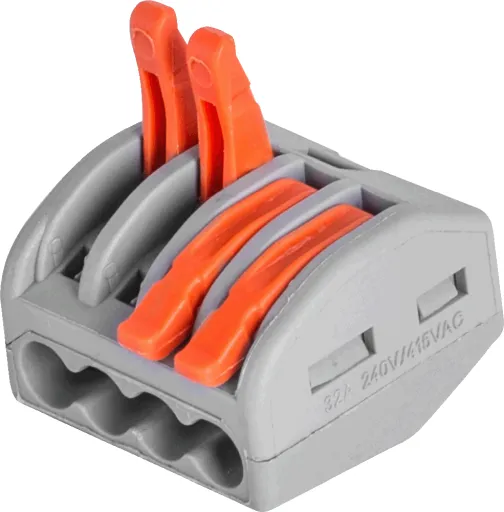 Клемна колодка e.lc.pro.pl.4 з натискним важелем E.NEXT p0660007 2