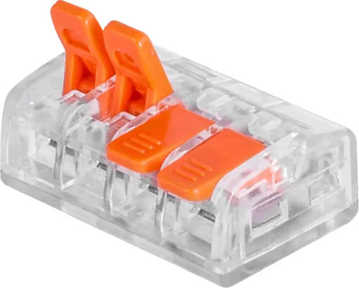 Клемна колодка e.lc.pro.tr.pl.4 з натискним важелем E.NEXT p0660107 2