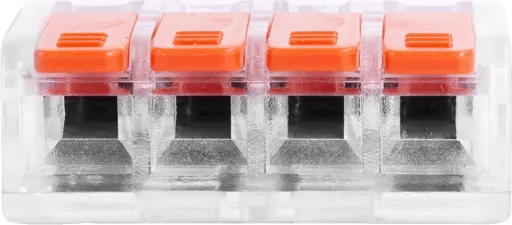 Клемна колодка e.lc.pro.tr.pl.4 з натискним важелем E.NEXT p0660107 3