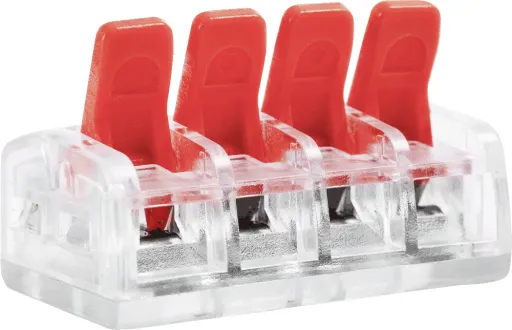 Клемна колодка e.lc.pro.tr.pl.4 з натискним важелем E.NEXT p0660107 4