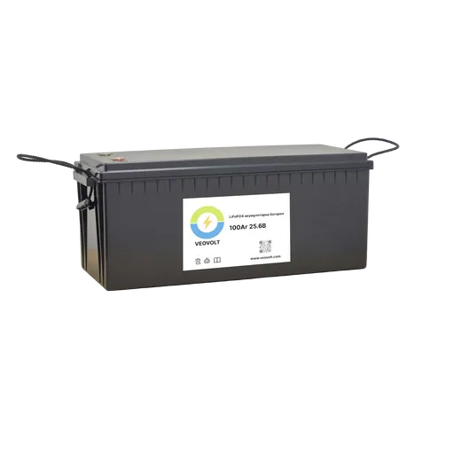 Акумуляторна батарея Veovolt 100Аг 25.6В 