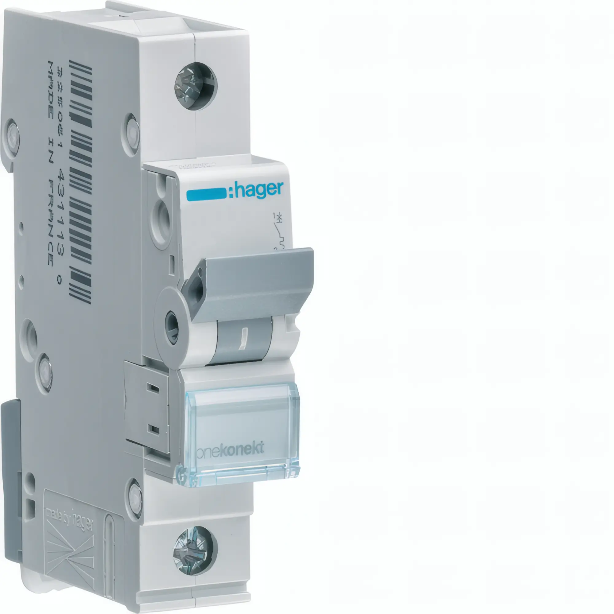 Автоматичний вимикач Hager MCN116 16.0A 1 P