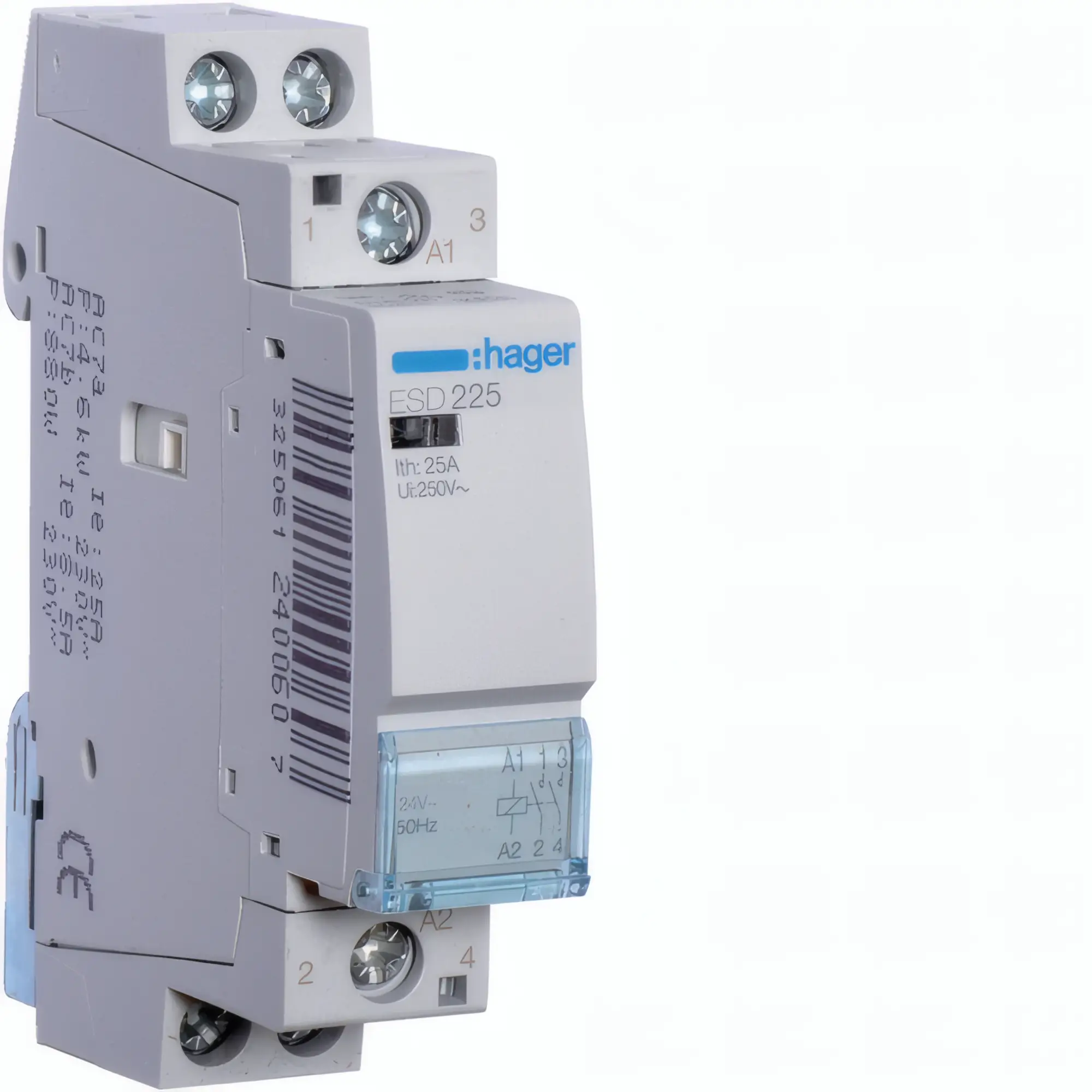 Модульний контактор Hager ESD225 25.0A