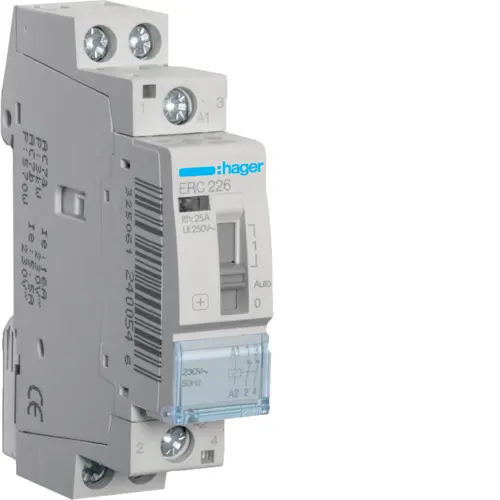 Модульний контактор Hager ERC226 25.0A