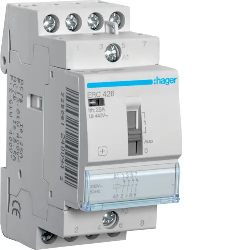 Модульний контактор Hager ERC426 25.0A