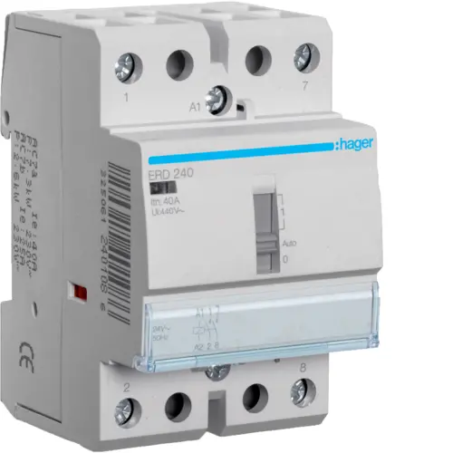 Модульний контактор Hager ERD240 40.0A