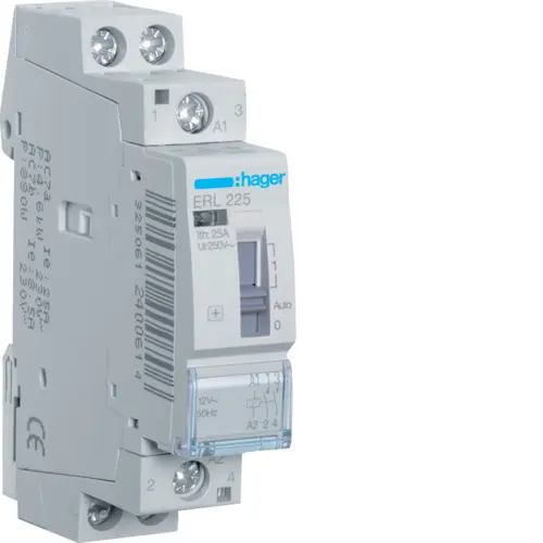 Модульний контактор Hager ERL225 25.0A