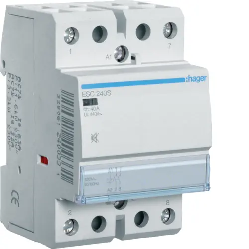 Модульний контактор Hager ESC240S 40.0A