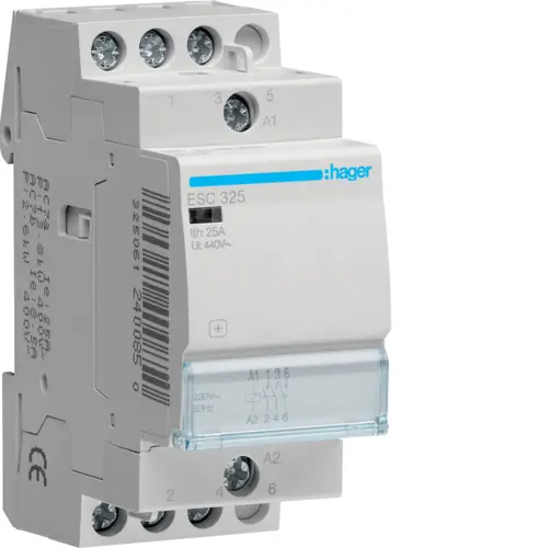Модульний контактор Hager ESC325 25.0A