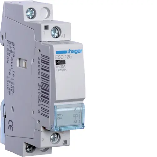 Модульний контактор Hager ESD125 25.0A