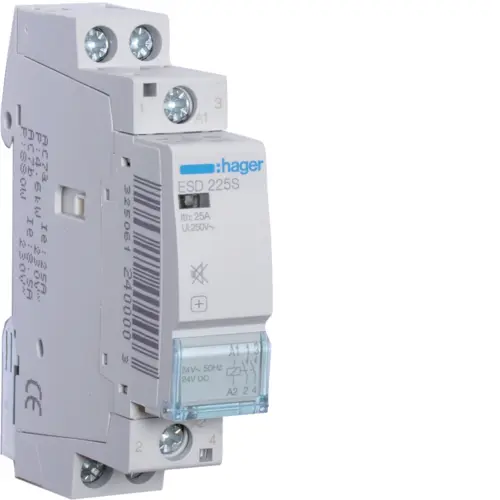 Модульний контактор Hager ESD225S 25.0A