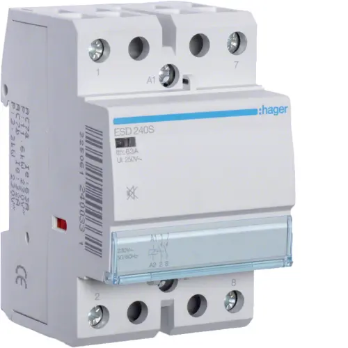 Модульний контактор Hager ESD240S 40.0A