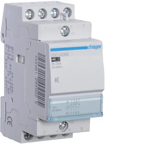 Модульний контактор Hager ESD428S 25.0A
