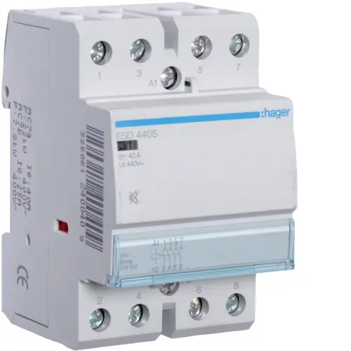 Модульний контактор Hager ESD440S 40.0A