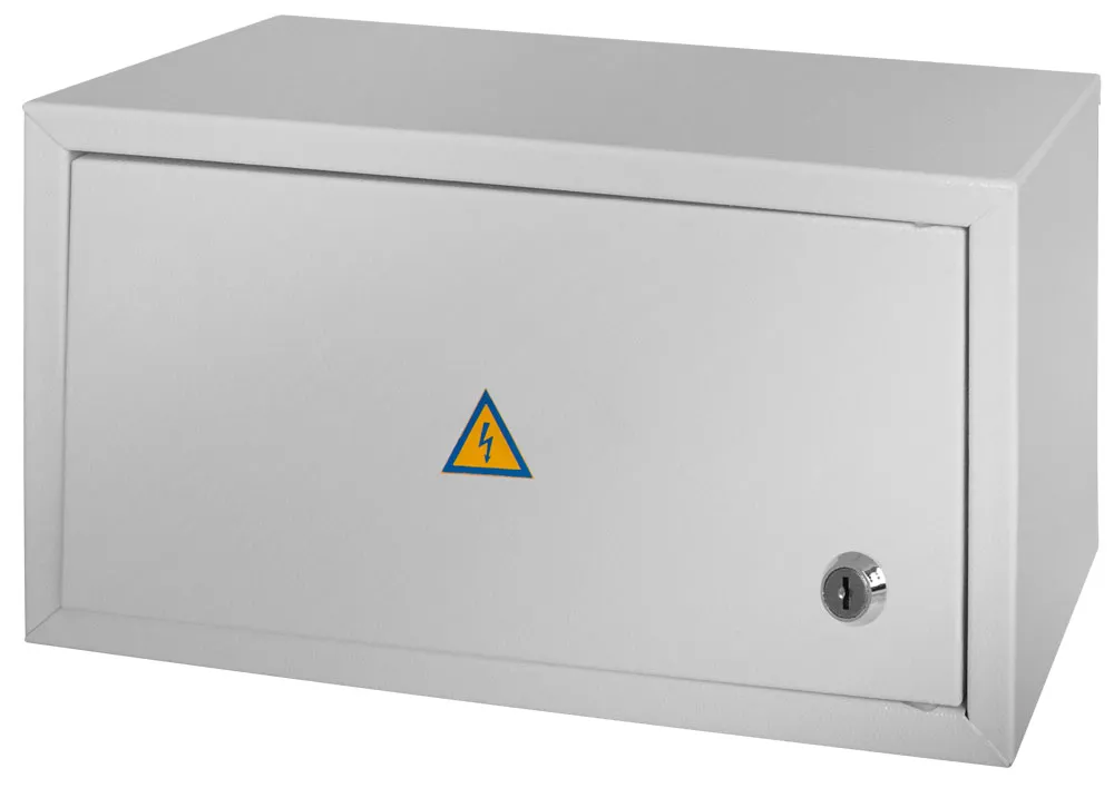 Корпус e.mbox.stand.n.15.z металевий, під 15 мод., навісний, з замком E.NEXT s0100023