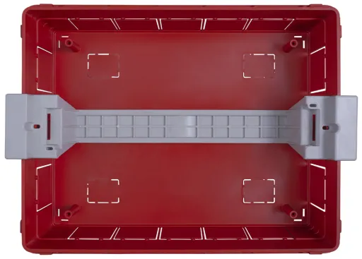 E.NEXT CP12912B Корпус пластиковий на 12 модулів e.plbox.pro.w.12b.black вбудованний, чорний з непрозорими дверцятами IP40 4