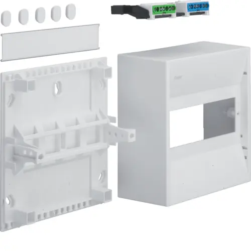 Розподільчий щит Hager GD108N 8M 1р wall_external