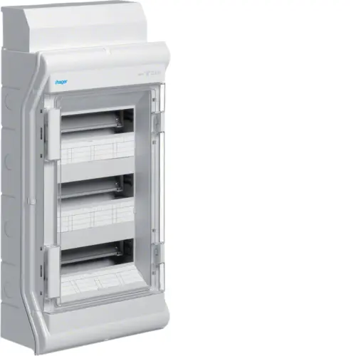 Розподільчий щит Hager VE312DN 12M 3р wall_external