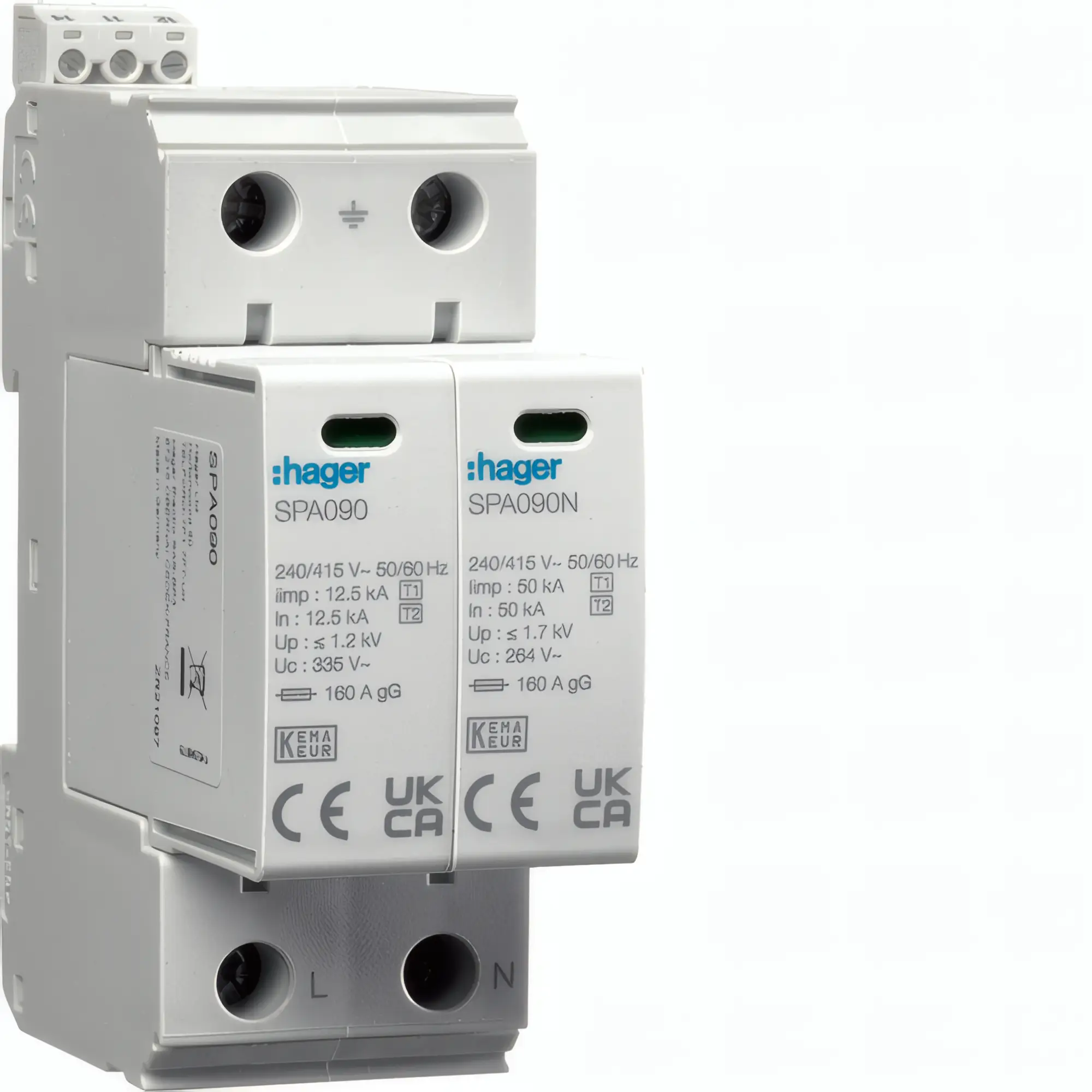 Пристрій захисту від перенапруг Hager SPA911 class1p2