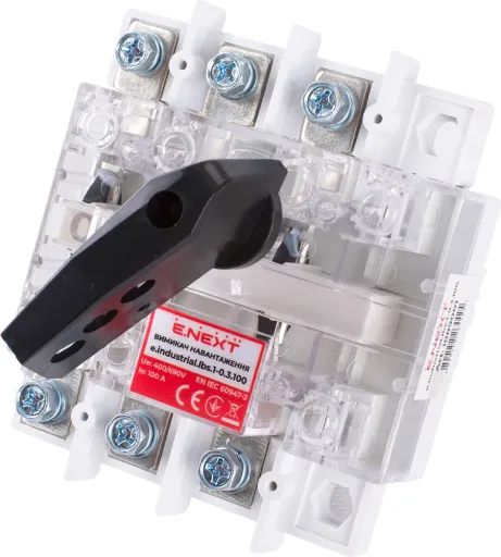 Вимикач навантаження E.NEXT (i089001) e.industrial.lbs.1-0.3.100, 3P, 100А