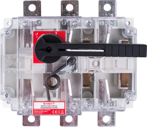 Вимикач навантаження E.NEXT i089004 e.industrial.lbs.1-0.3.400, 3P, 400А 2