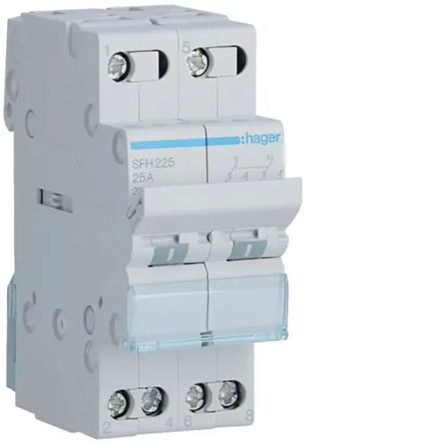 Перемикач навантаження Hager SFH225 25.0A 2P