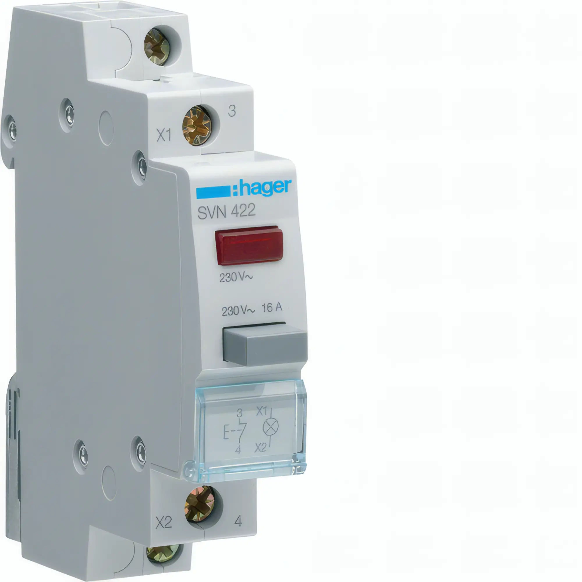 Кнопковий вимикач Hager SVN422 16.0A