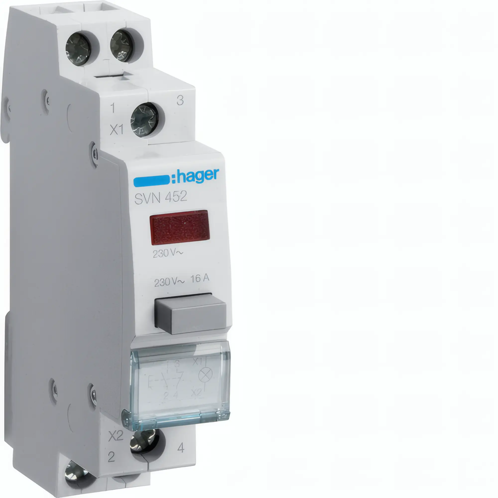 Кнопковий вимикач Hager SVN452 16.0A