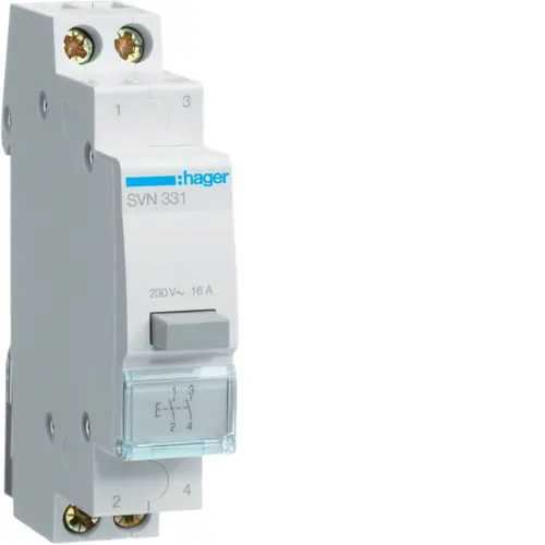 Кнопковий вимикач Hager SVN331 16.0A