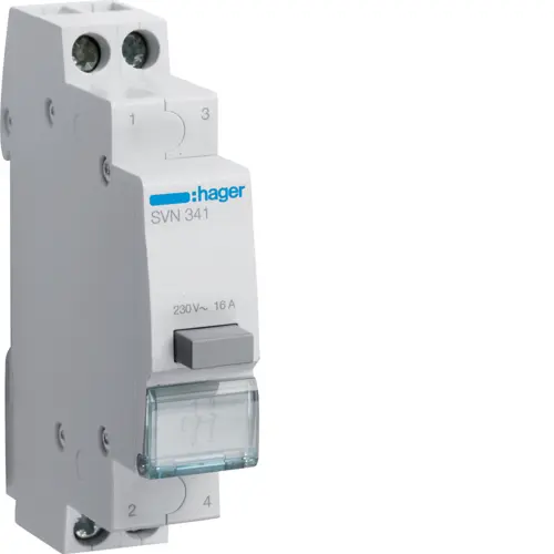 Кнопковий вимикач Hager SVN341 16.0A