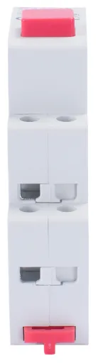 Кнопка на DIN-рейку E.NEXT i0790001, червона 5