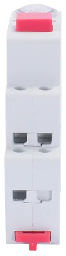 Кнопка з індикатором на DIN-рейку e.pbi.din.red, червона E.NEXT i0790003 5