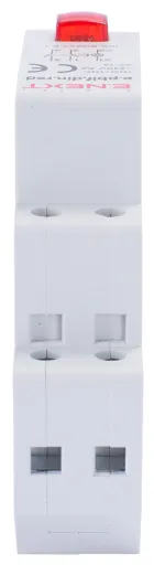 Кнопка з індикатором з фіксатором на DIN-рейку i0790005 E.NEXT, червона 5