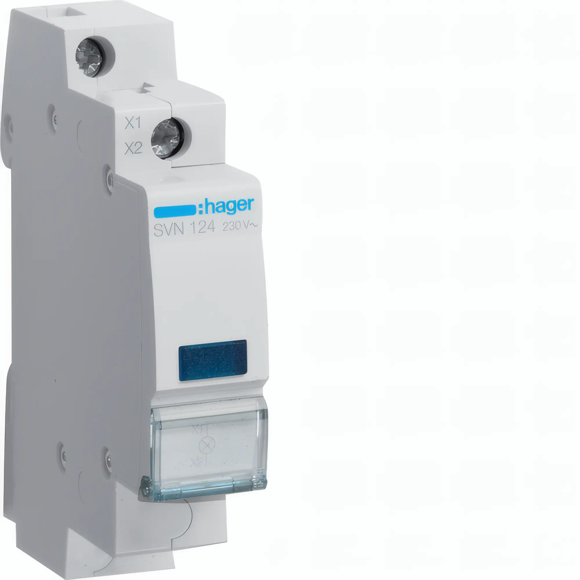 Світловий індикатор Hager SVN124 синій