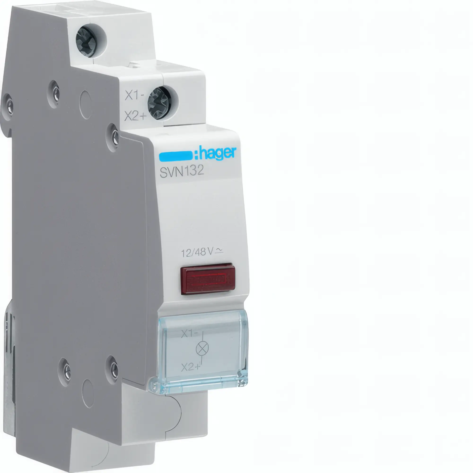 Світловий індикатор Hager SVN132 червоний